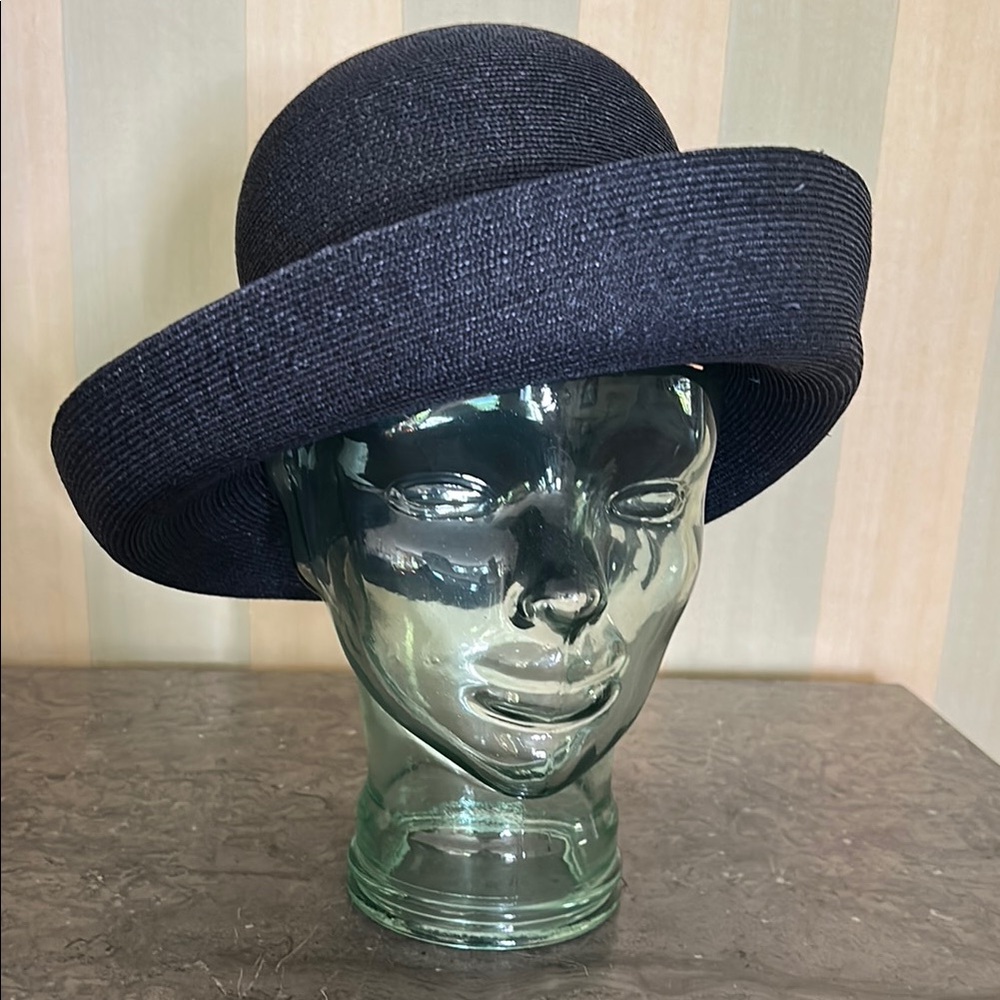 Elegant navy blue Women's Hat
